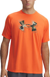 Under Armour T-shirt Πορτοκαλι