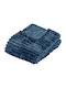Atmosphera Astbox Decke Couch 130x170cm Blau