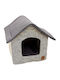 PQP Dog Bed Houses Gray 48x43cm