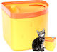 Haustiere Automatisch Wasserspender / Brunnen aus Propylen für Hund & Katze 2.5lt in Orange Farbe