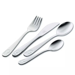 Zwilling J.A. Henckels Set Tacâmuri pentru bebeluși din Metal Gri 4buc