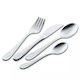 Zwilling J.A. Henckels Set Tacâmuri pentru bebeluși din Metal Gri 4buc