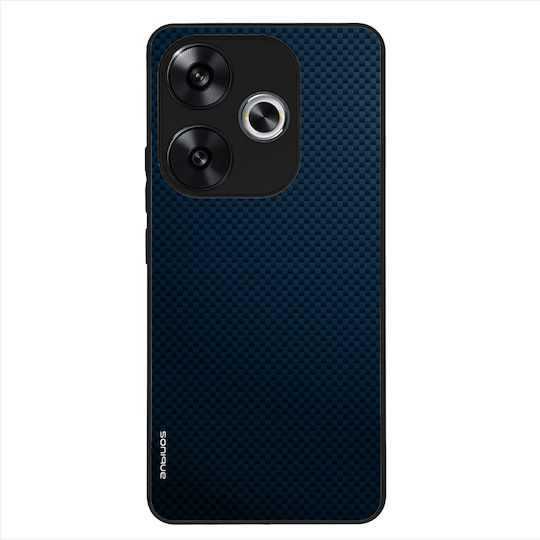 Sonique Carbon Serie Hülle Xiaomi Poco F6 5G Blau