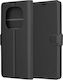 Techsuit Brieftasche Synthetisches Leder Schwarz (Redmi Note 14 Pro 4G)