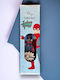 Osterkerze Runde mit Box Rote Verschiedene Designs