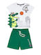 Kids' Set with Shorts Summer 2pcs White