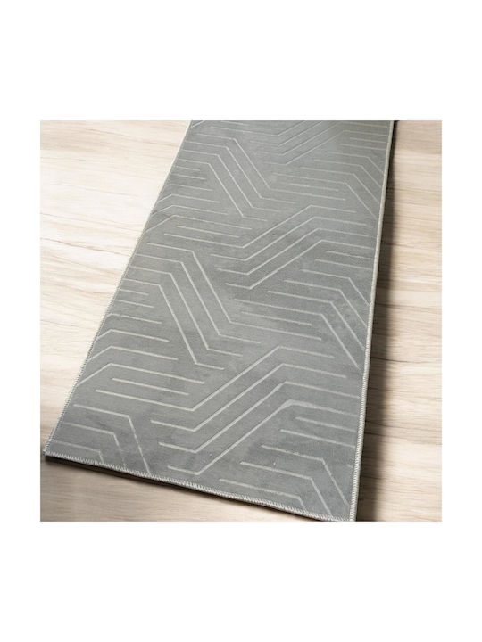 Linea Home Libre Non-Slip Grey Runner Rug 70x150cm
