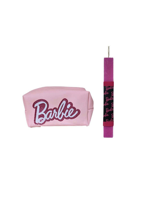 Lumanare de Paste Barbie Rotundă Parfumată Handmade cu Cutie