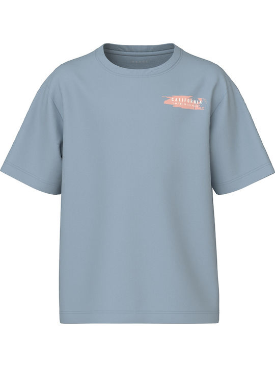 Kids Top Short-sleeved Light Blue