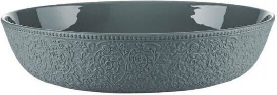 Verlo Teller Suppe Gray mit Durchmesser 23.5cm