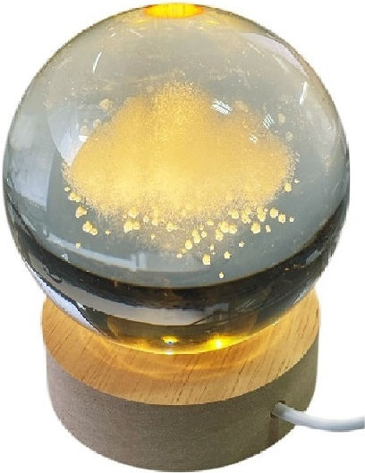 Espiel Φωτιστικό LED Θερμό Λευκό Crystal Ball