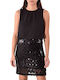 Mini Damenkleid Schwarz