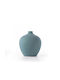 Nef-Nef Homeware Διακοσμητικό Βάζο Keramik Bola Türkis 8.5x8.5x10.5cm 1Stück
