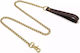 Coco De Mer Leather Lead Brown