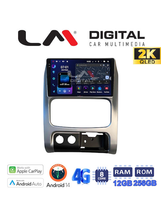 LM Digital Sistem Audio Auto pentru Jeep Cherokee / Libertate 2002-2007 (Bluetooth/USB/WiFi/GPS/Apple-Carplay/Android-Auto)