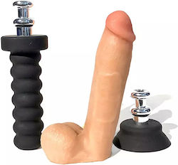 Boneyard Realistisches Dildo mit Hoden und Saugnapf Fleisch 20cm
