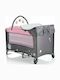 Cangaroo Sleepy Laufstall 2 Ebenen mit Wickeltisch & Matratze Rosa 60x120cm
