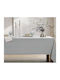 Nef-Nef Homeware Tablecloth Cotton Steady L.grey 150x300cm