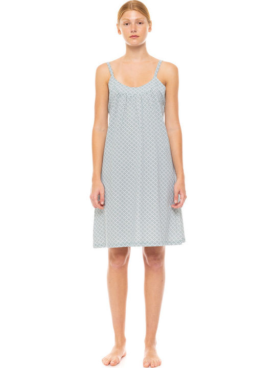 Pink Label Summer Women's Nightdress Forest Green