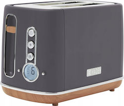 Haden Φρυγανιέρα 2 Θέσεων 815W Γκρι