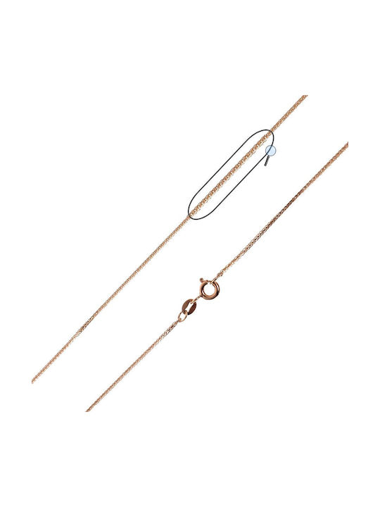 Gatsa Gold Necklace Length 41cm A117-41