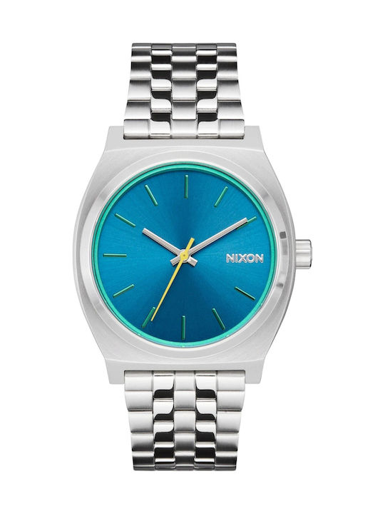 Nixon Time Teller Ανδρικό Ρολόι Μπαταρίας με Ασ...