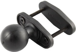 Ram Mounts Ram Square Post Clamp Base Posts Up To 2.5" Wide D Size