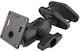 Ram Mounts Ram 4" Quadratische Pfostenklemme Halterung 75x75mm Vesa Platte