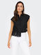 Short Sleeve Women's Shirt Black