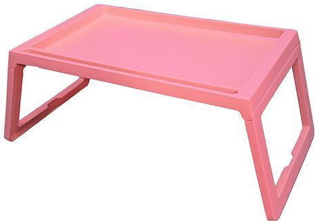 Plastic Dreptunghiular Tavă de Pat în Culoare Roz 54x35x26cm 42863054 1buc