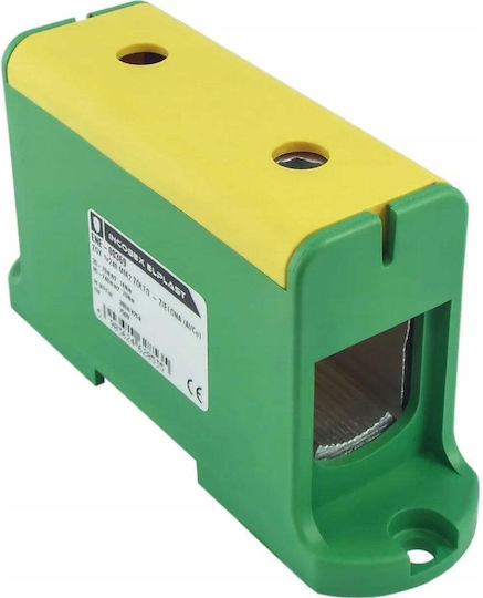 Incobex Einpolige Verbindungsschiene Zgx 1x150 mm² Gelb-Grün Al-cu Ene-00387