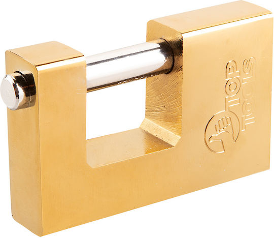 Top Tools Bronze Padlock Brass with Key 90mm 1pcs