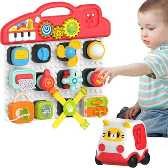 Woopie Woopie Baby Montessori Manipulative Board Colorful Activity Panel