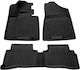 Race Axion Set of Front and Rear Mats 5pcs Tray Type for Hyundai Tucson 2015-2021 Black