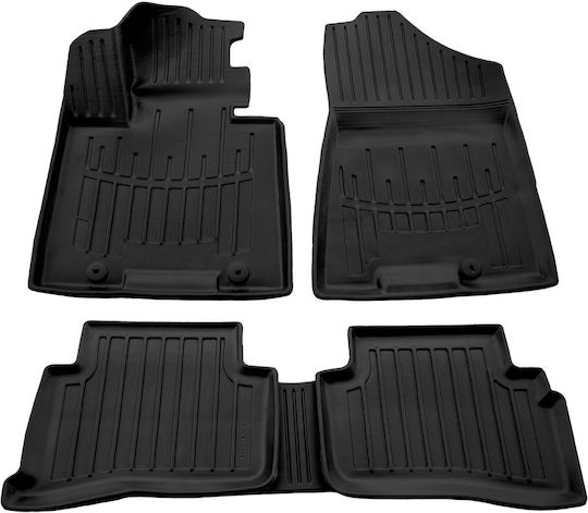 Race Axion Set of Front and Rear Mats 5pcs Tray Type for Hyundai Tucson 2015-2021 Black