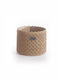 Nef-Nef Homeware Decorative Basket Wicker Beige 21x21x16cm
