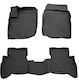 Race Axion Set of Front and Rear Mats 4pcs Tray Type for Suzuki Grand Vitara 1998-2005 Black