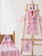 Cottonbox Baby Bademäntel & Kapuzenhandtücher Set mit Kapuze Unicorn