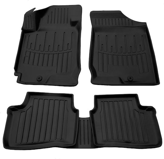 Race Axion Set of Front and Rear Mats 5pcs Tray Type for Kia Ceed 2006-2012 Black