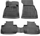 Race Axion Set of Front and Rear Mats 4pcs Tray Type for Audi e-tron / Q8 2022 Black