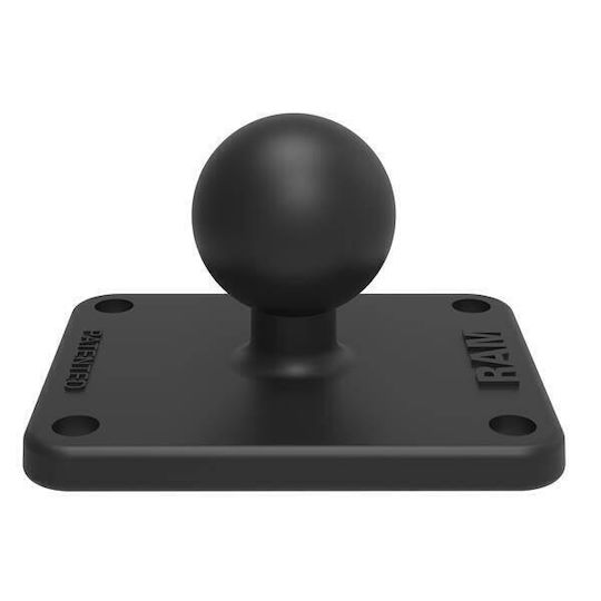 Bază cu bilă Ram Mounts, model cu 4 găuri, dimensiune 1.5" X 2", mărime B