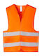 Axon Hi-vis Arbeitsweste mit reflektierenden Bändern Orange