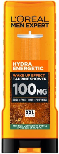 L'Oreal Paris Men Expert Hydra Energetic Gel De Duș Pentru Bărbați Cu Glicerină Hidratare 400ml