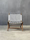 Outdoor-Sessel Hölzernes Wooden 80x63x70εκ.