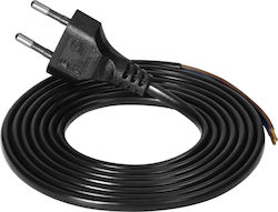 Orno Stromkabel Eurostecker Anschlusskabel 2p 2x0,75mm2 1,9m Schwarz Orno Stromkabel Eurostecker Anschlusskabel 2p 2x0,75mm2 1,9m Schwarz
