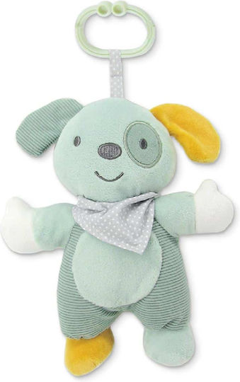 Lorelli Pendant Toy for Crib and Stroller Dog Green Natural for 0++ Months