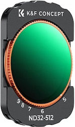 Kf Filter Nd Filter Grey Adjustable Nd32-nd512 Dji Osmo Pocket 3 Hd Mc Nano X K&f/kf01.2545