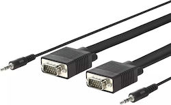 Vivolink VGA male to VGA male Black 30m Cable (PROVGAS30)