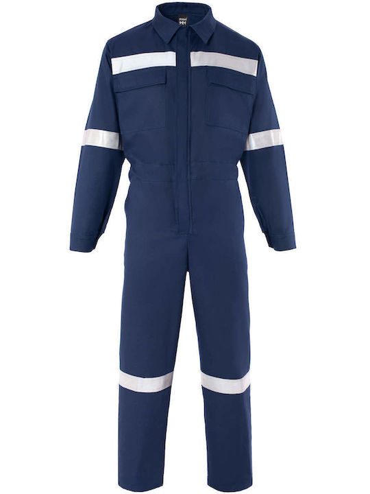 Axon Work Coveralls Full Body Navy Blue