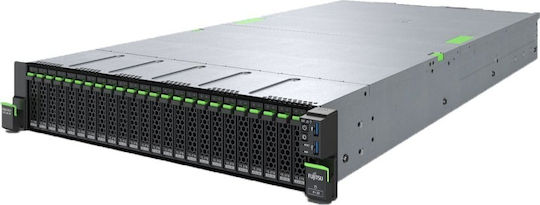 Fujitsu RX2540 M7 (Xeon Silver 4410T/32GB DDR5/No OS)
